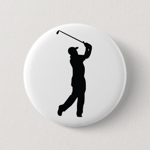 Badge Rond 5 Cm Golf