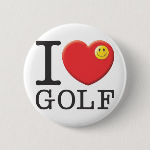 Badge Rond 5 Cm Golf