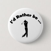 Badge Rond 5 Cm Golf (Devant)