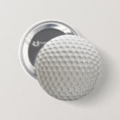 Badge Rond 5 Cm Golf Ball Sport (Devant & derrière)