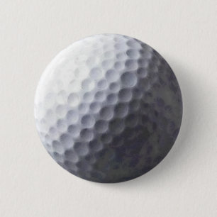 Badge Rond 5 Cm Golf Ball Sports Bouton Design