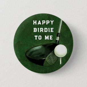 Badge Rond 5 Cm Golf Birdie