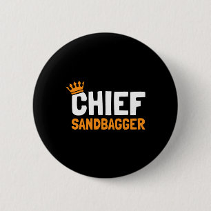 Badge Rond 5 Cm Golf Chief Sandbagger - Adultes univ.