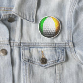Badge Rond 5 Cm Golf irlandais (En situation)