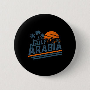 Badge Rond 5 Cm Golfe D'Arabie Est 2025 Trump Arabian Gulf Funny P