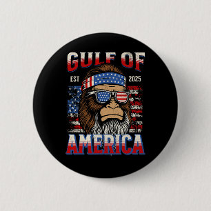 Badge Rond 5 Cm Golfe des États-Unis Trump Funny Bigfoot Mexique P