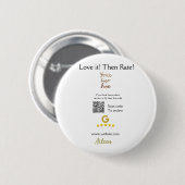 Badge Rond 5 Cm Google évaluez-nous avis commande achat entreprise (Devant & derrière)