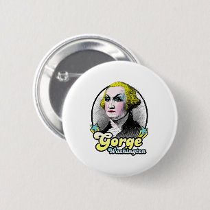 Badge Rond 5 Cm Gorge Washington