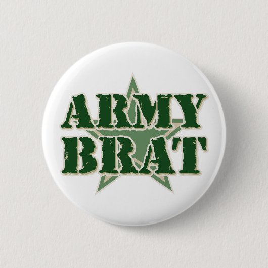 Badge Rond 5 Cm Gosse d'armée (Devant)
