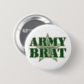 Badge Rond 5 Cm Gosse d'armée (Devant & derrière)