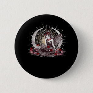 Badge Rond 5 Cm Goth Girl Whimsigoth Classic