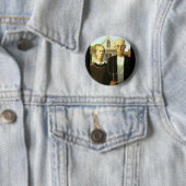 Badge Rond 5 Cm Gothique américain (En situation)