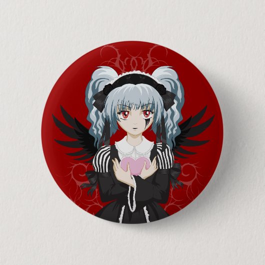 Badge Rond 5 Cm Gothloli (Devant)