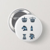 Badge Rond 5 Cm Goupille/Botton (Devant & derrière)