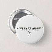 Badge Rond 5 Cm Goupille chanceuse de studios de lis (Devant & derrière)