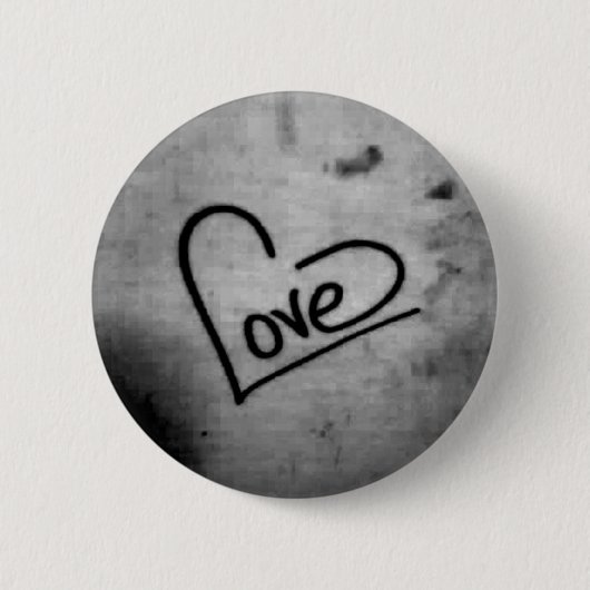 Badge Rond 5 Cm goupille d'amour (Devant)