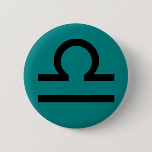 Badge Rond 5 Cm Goupille de Balance