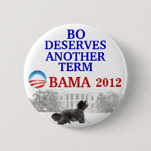 Badge Rond 5 Cm Goupille de la BO Obama 2012