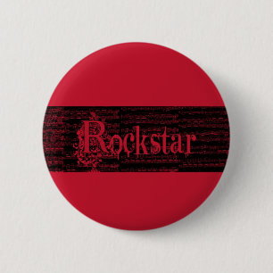 Badge Rond 5 Cm Goupille de rojo de Rockstar