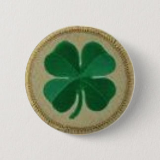 Badge Rond 5 Cm goupille de shamrock