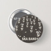 Badge Rond 5 Cm goupille de ska (Devant & derrière)