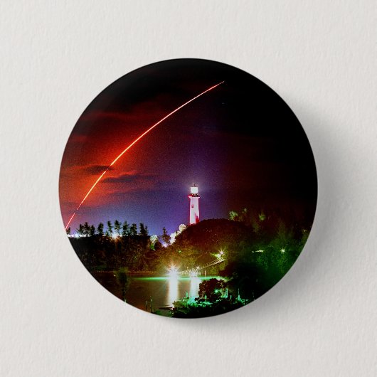 Badge Rond 5 Cm Goupille d'effort de navette spatiale (Devant)
