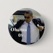 Badge Rond 5 Cm Goupille d'Obama (Devant)