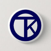 Badge Rond 5 Cm Goupille d'OTK (Devant)