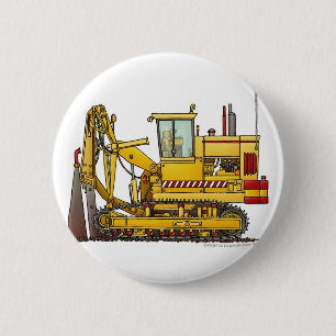 Badge Rond 5 Cm Goupilles de construction de machine de carrelage