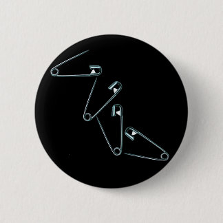 Badge Rond 5 Cm Goupilles de sécurité