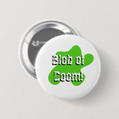 Badge Rond 5 Cm Goutte ronde de bouton de sort malheureux (Devant & derrière)