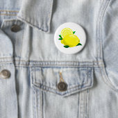 Badge Rond 5 Cm Gouttes de citron (En situation)