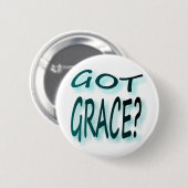 Badge Rond 5 Cm Grâce obtenue (Devant & derrière)