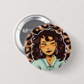 Badge Rond 5 Cm Grace OC (Devant & derrière)