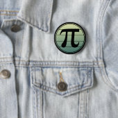 Badge Rond 5 Cm Gradient | Happy Pi Day Math (En situation)