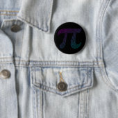 Badge Rond 5 Cm Gradient | Happy Pi Day Math (En situation)