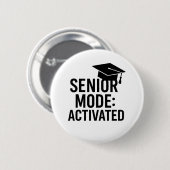 Badge Rond 5 Cm Graduation cap citation drôle (Devant & derrière)