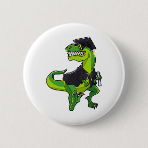 Badge Rond 5 Cm Graduation Cl De 2025 Dinosaur Dinosaure T-rex Gra