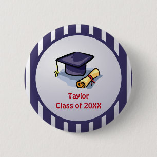 Badge Rond 5 Cm Graduation Congratulations Remember the Past