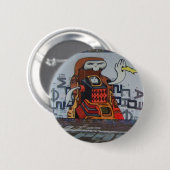 Badge Rond 5 Cm graff de the_krah (Londres) (Devant & derrière)