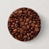 Badge Rond 5 Cm Grains de café (Devant)