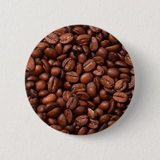 Badge Rond 5 Cm Grains de café
