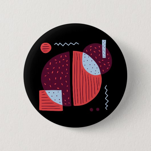 Badge Rond 5 Cm Grains de café (Devant)