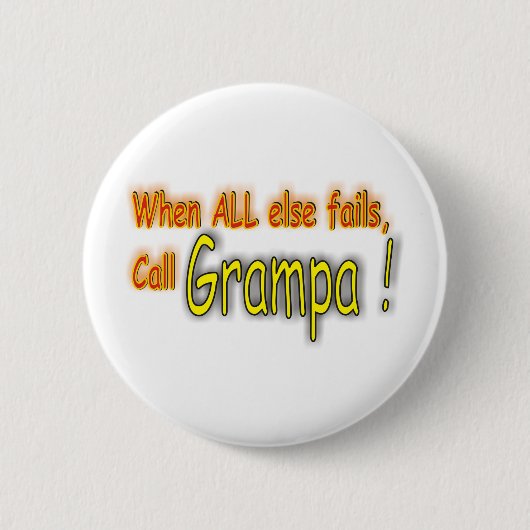 Badge Rond 5 Cm Grampa (Devant)
