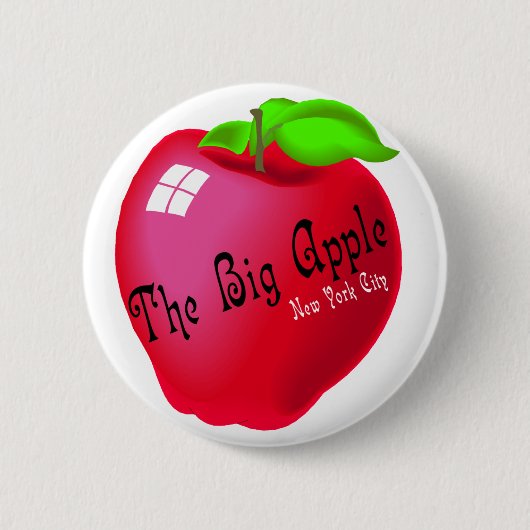 Badge Rond 5 Cm Grand Apple (Devant)