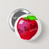 Badge Rond 5 Cm Grand Apple (Devant & derrière)