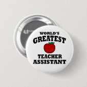 Badge Rond 5 Cm Grand assistant enseignant (Devant & derrière)