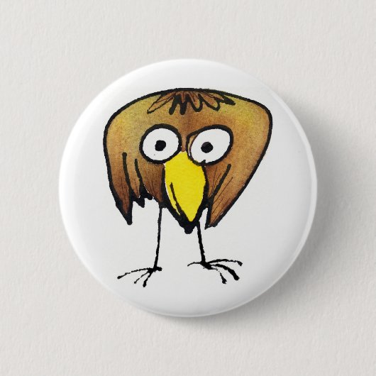 Badge Rond 5 Cm Grand bouton de birdie (Devant)
