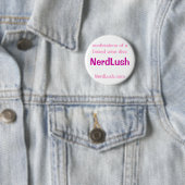 Badge Rond 5 Cm Grand bouton de NerdLush- (En situation)