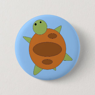 Badge Rond 5 Cm Grand bouton de tortue